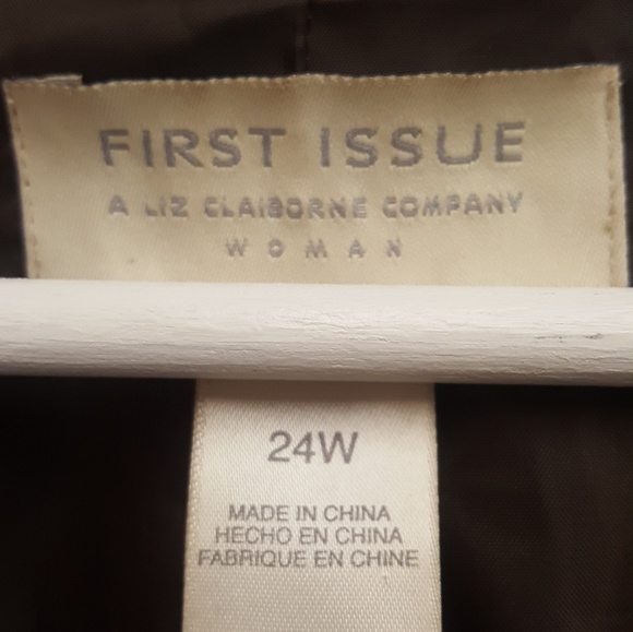 Liz Claiborne Croc Moto Jacket - Picture 6 of 7